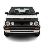 Haubenbra Steinschlagschutz Bonnet Bra für VW Golf 1983-1991 Schwarz Halb