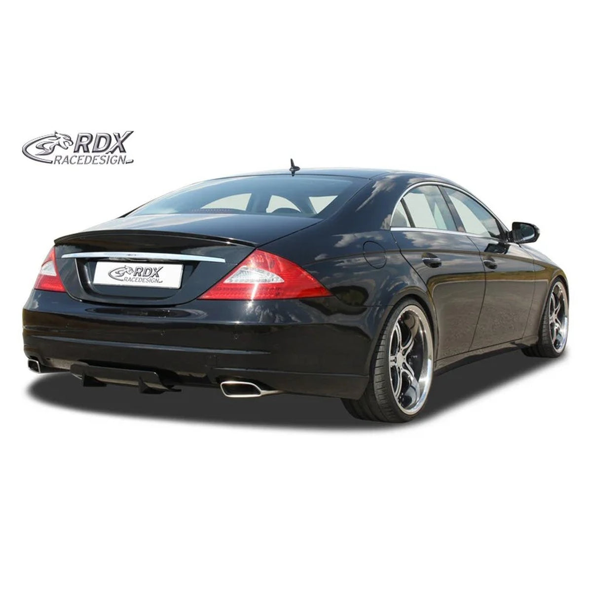 RDX Heckschürzenansatz Diffuser U-Diff für Mercedes CLS-Klasse C219 2004-2010
