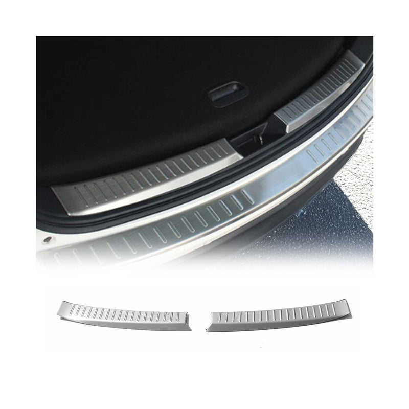 Innen Ladekantenschutz Stoßstangenschutz für Mazda CX-5 2012-2017 Edelstahl 2tlg
