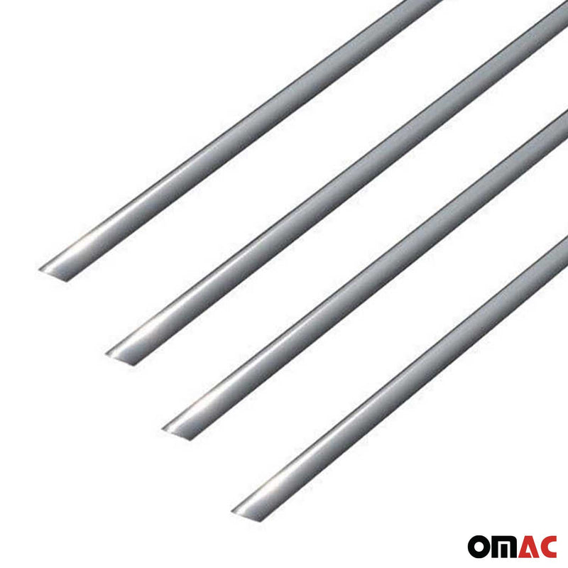 Fensterleisten Zierleisten für Chevrolet Aveo Limousin 2012-2021 Edelstahl 4tlg