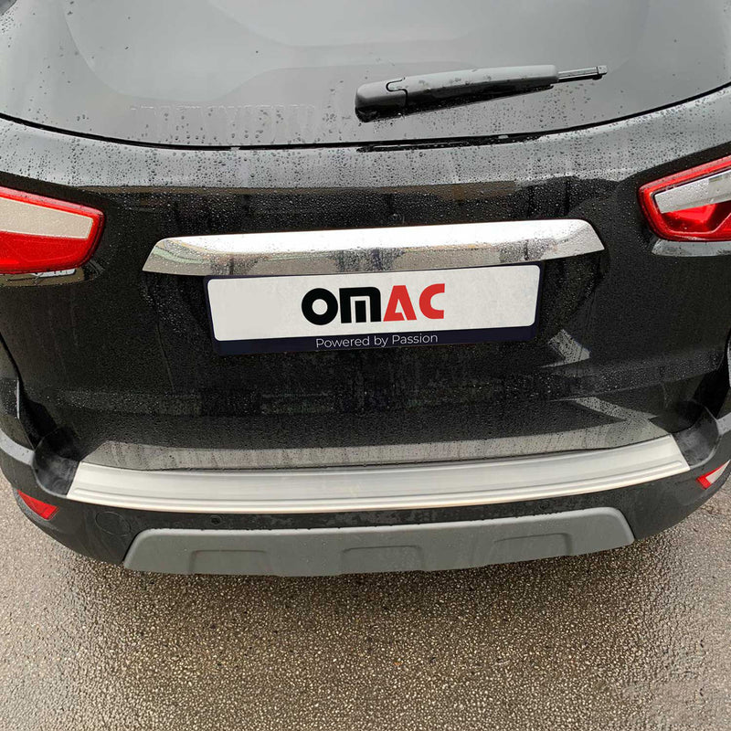 Ladekantenschutz Stoßstangenschutz für Ford Ecosport 2017-2024 Chrom Gebürstet