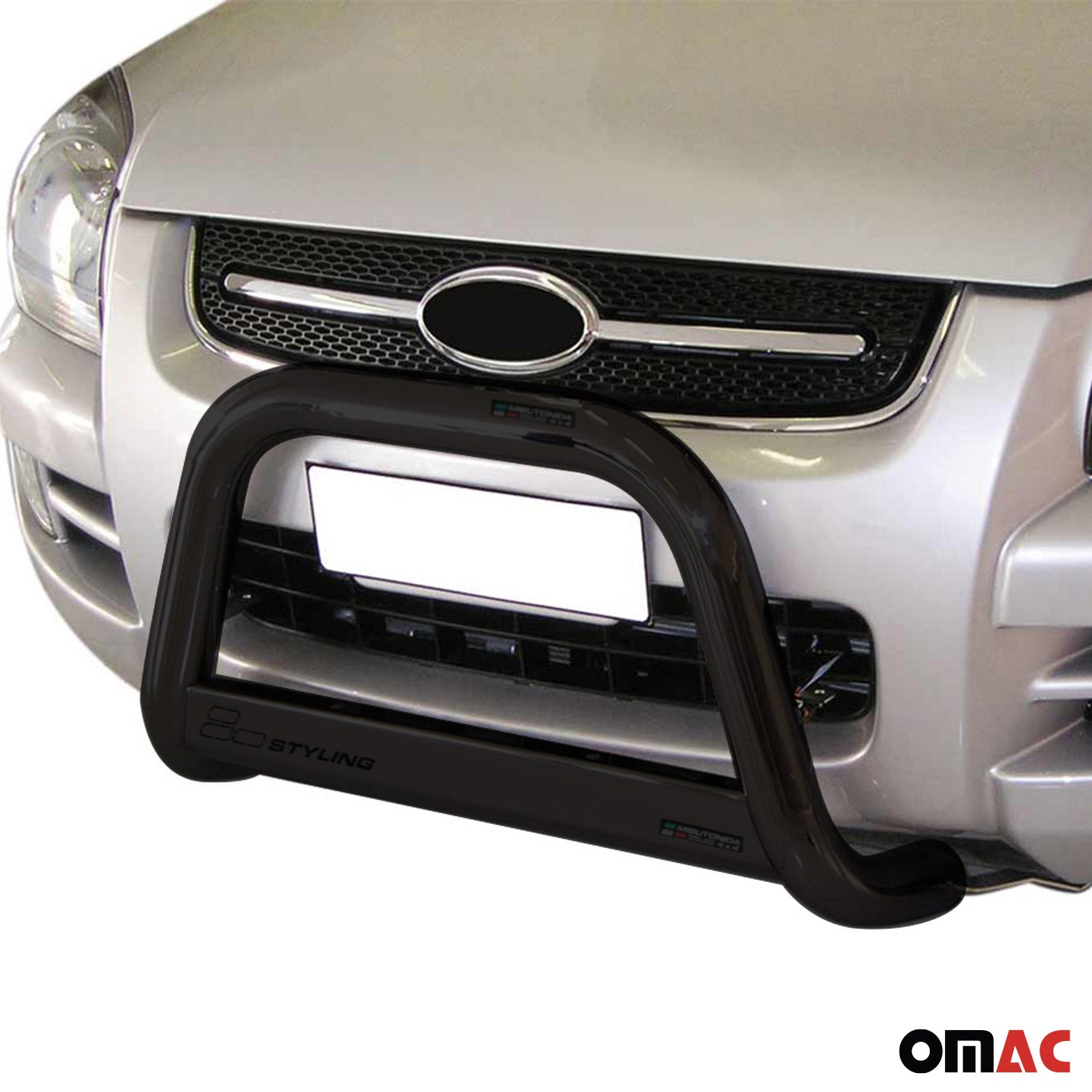 Frontbügel Frontschutzbügel für Kia Sportage 2004-2008 ø63mm Stahl Schwarz