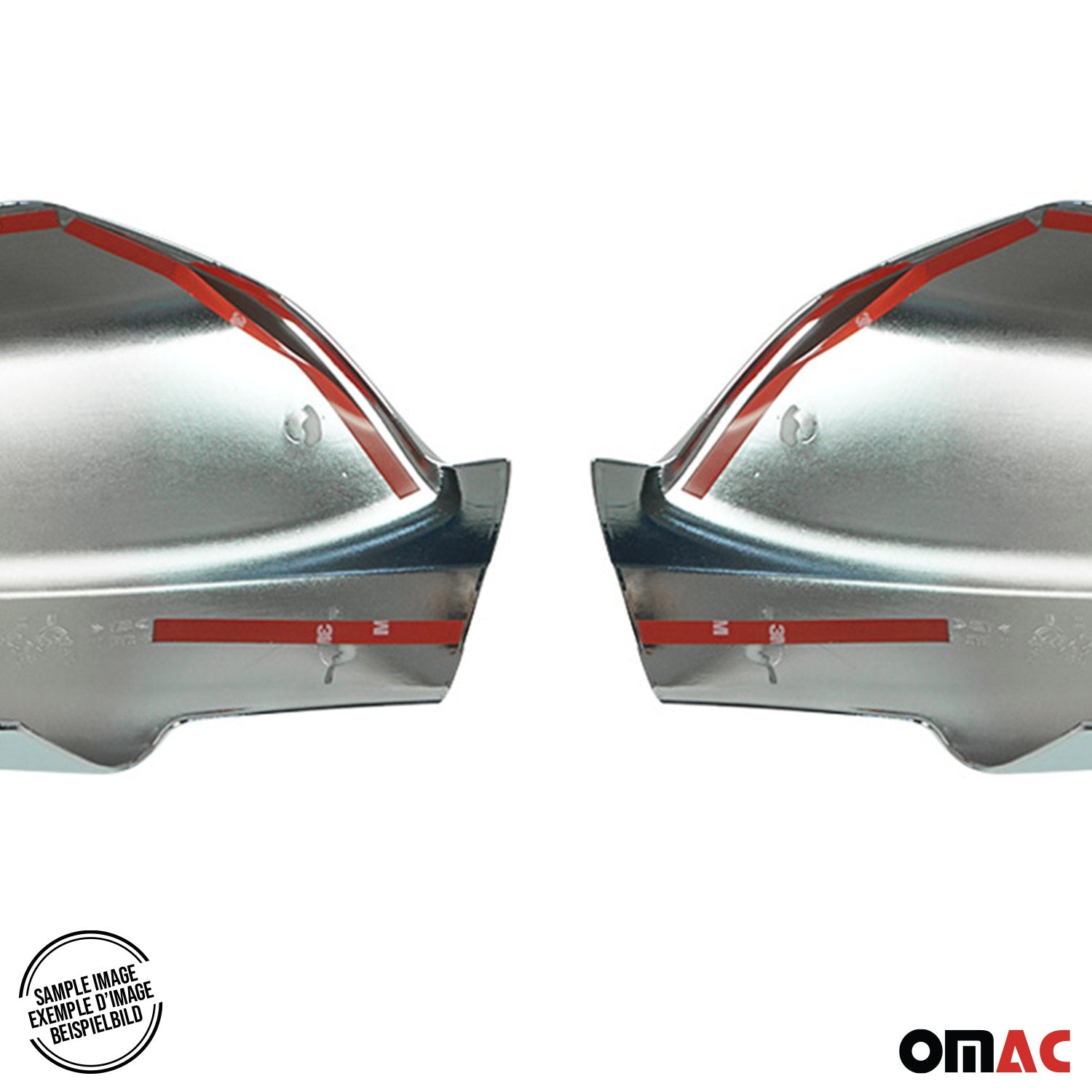 Spiegelkappen Spiegelabdeckung für Honda Civic mk8 Limo 2006-11 Pre-FL Chrom Abs