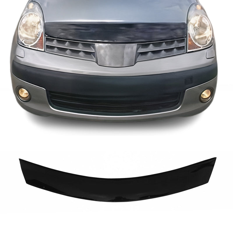 Motorhaube Deflektor Insekten Steinschlagschutz für Nissan Note 2005-2009 Dunkel