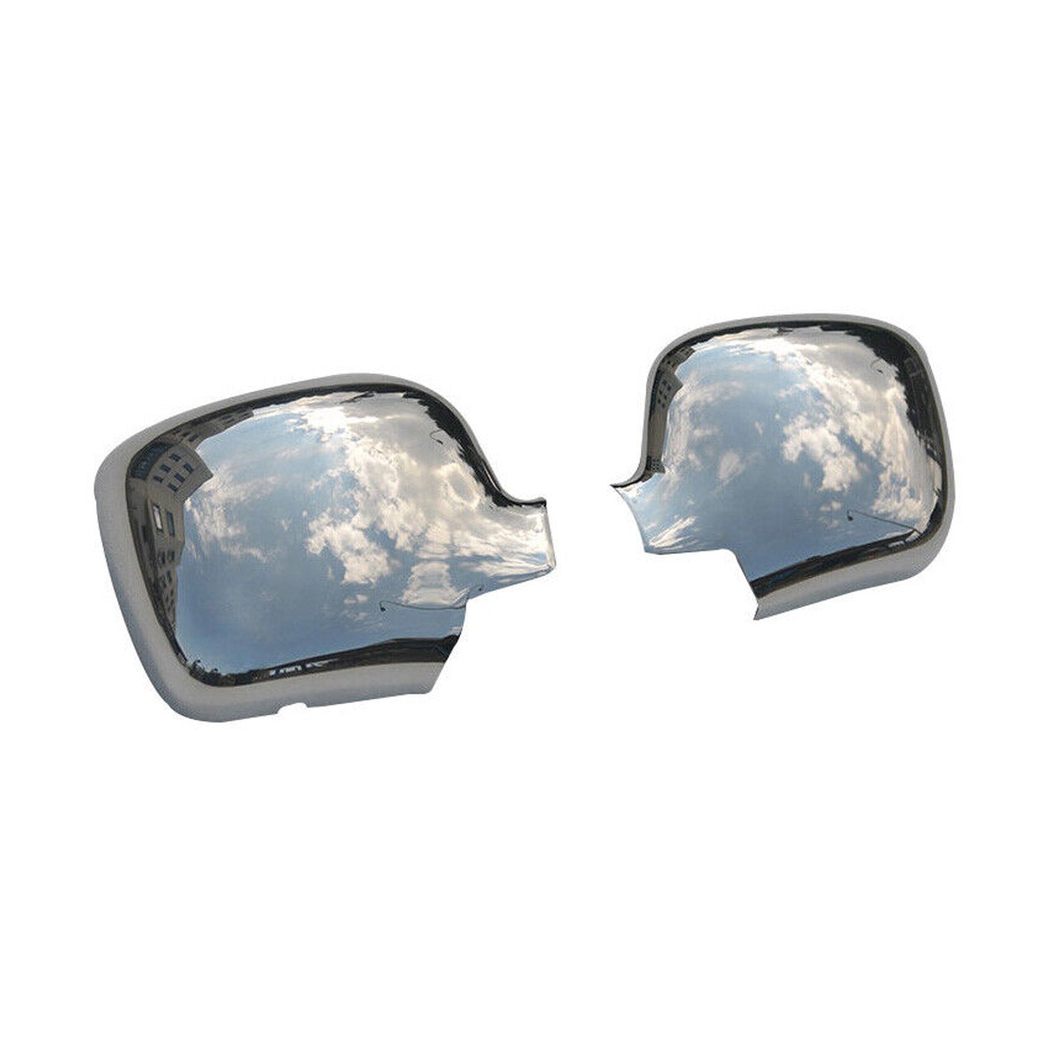 Spiegelkappen Spiegelabdeckung für Renault Kangoo 2008-2013 Edelstahl Chrom