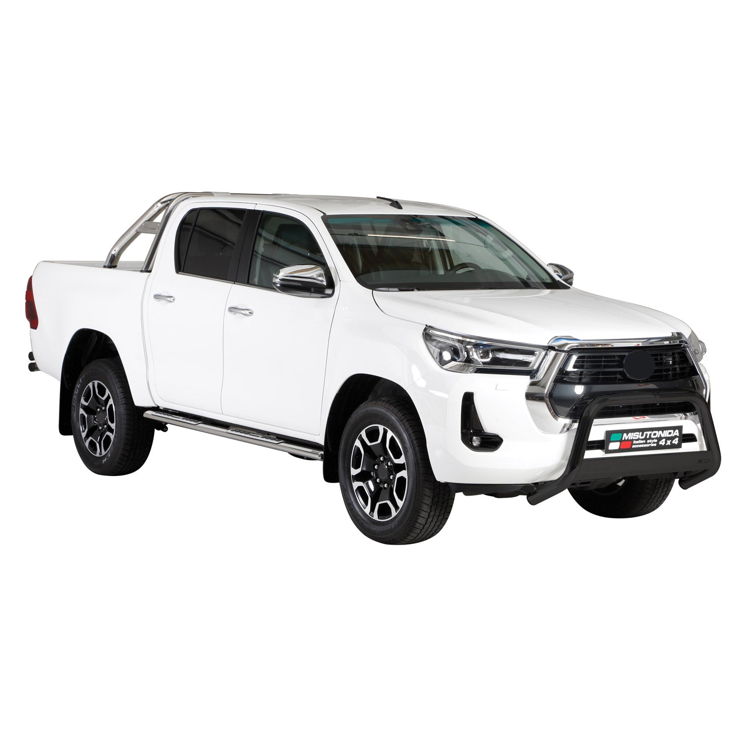 Frontbügel Frontschutzbügel für Toyota Hilux 2021-2026 ø63mm Stahl Schwarz