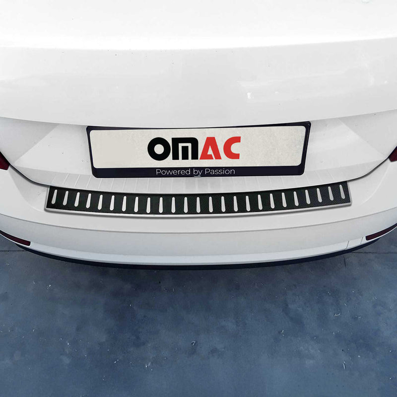 Ladekantenschutz Stoßstange für Skoda Octavia Kombi 2013-2019 Kohlefaserfolien