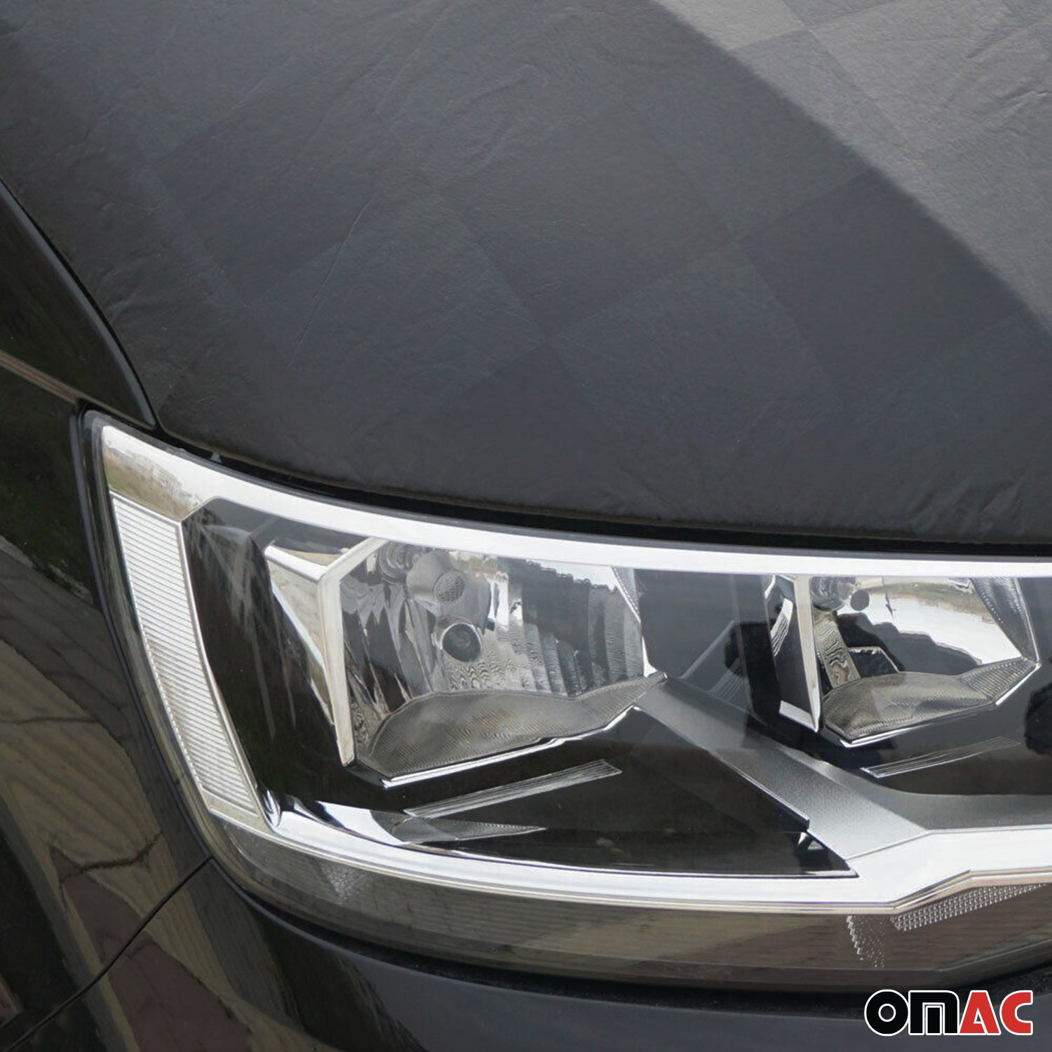 Haubenbra Steinschlagschutz Bonnet Bra für Mercedes Vito W639 2003-2014 Kariert