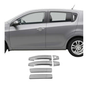 Chrom Türgriff Blende für Chevrolet Aveo 2011-2021 4-Tür Edelstahl 6tlg