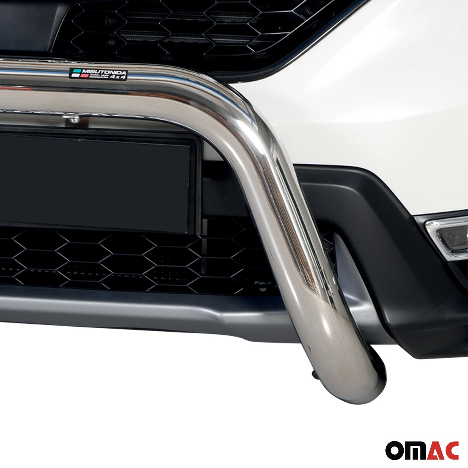 Frontbügel Frontschutzbügel für Honda CR-V VH 2017-2022 ø76mm Stahl Silber
