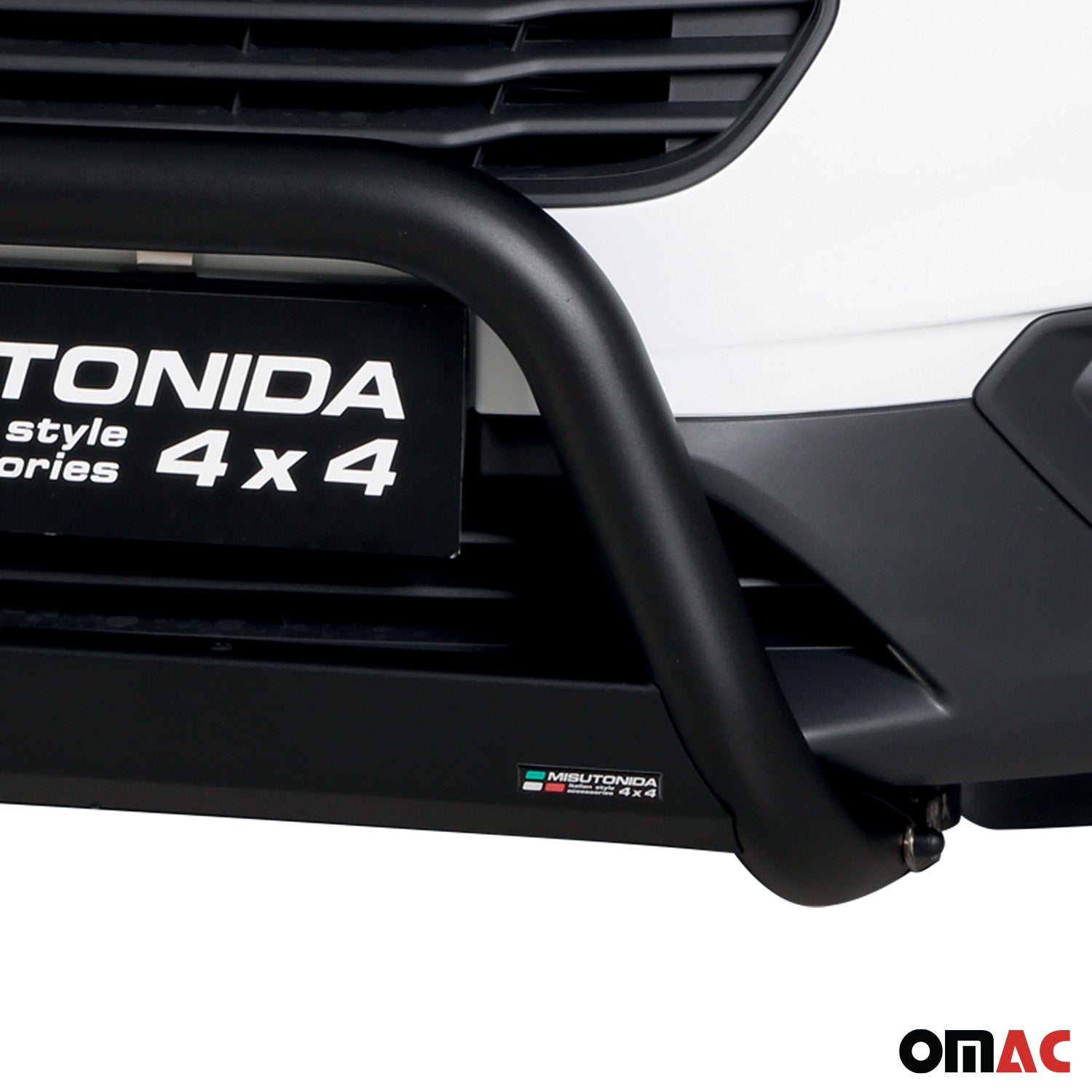 Frontbügel Frontschutzbügel für Ford Transit Courier 2018-2021 Schwarz Ø 63 mm