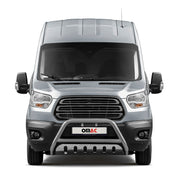 Frontbügel Frontschutzbügel für Ford Transit 2015-2019 mit ABE Edelstahl Silber