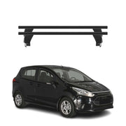 Menabo Dachträger Grundtäger für Ford B-Max 2012-2017 50kg Alu Schwarz 2 tlg