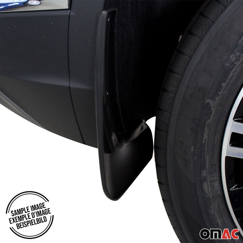Schmutzfänger Kotflügel für Peugeot 2008 2013-2019 Hinten Kunststoff Schwarz 2x