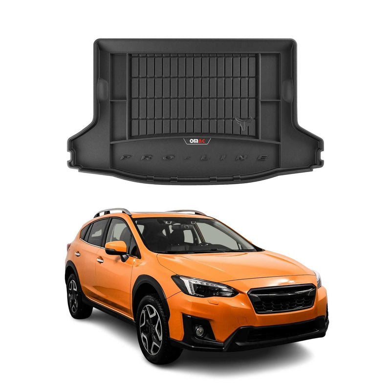 OMAC Gummi Kofferraumwanne für Subaru XV 2011-2025 TPE Laderaumwanne Schwarz