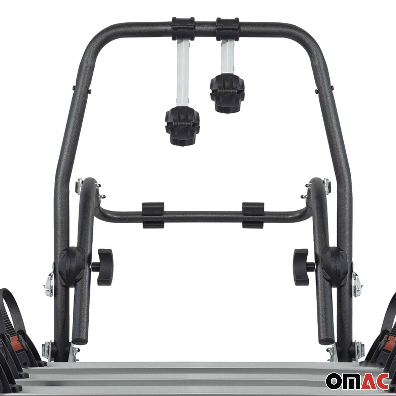 Menabo Fahrradträger 3 Fahrräder für Opel Mokka 2012-2026 Alu Schwarz Silber