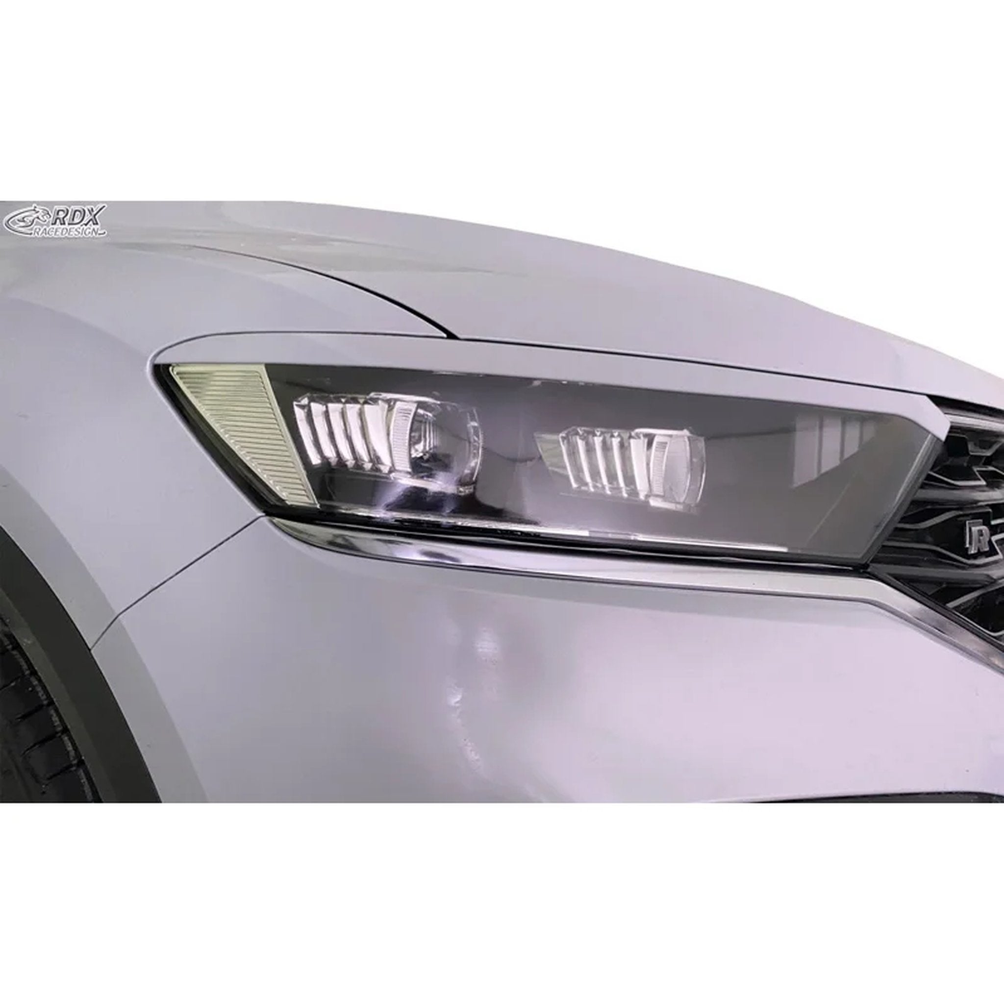 RDX Scheinwerferblenden für VW T-Roc A1 2017-2021 ABS TÜV