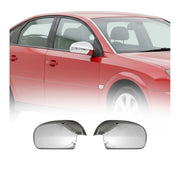 Spiegelkappen Spiegelabdeckung für Opel Vectra C Signum Edelstahl Chrom 2tlg