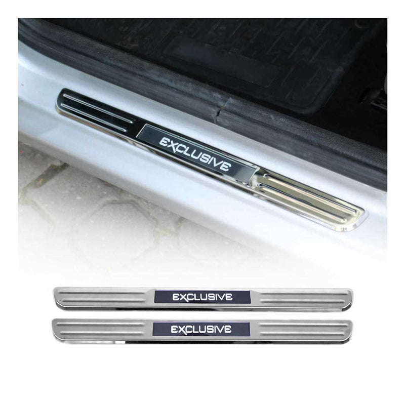 2x Einstiegsleisten Türschweller Exclusive für VW Transporter T5 2003-2015 Chrom