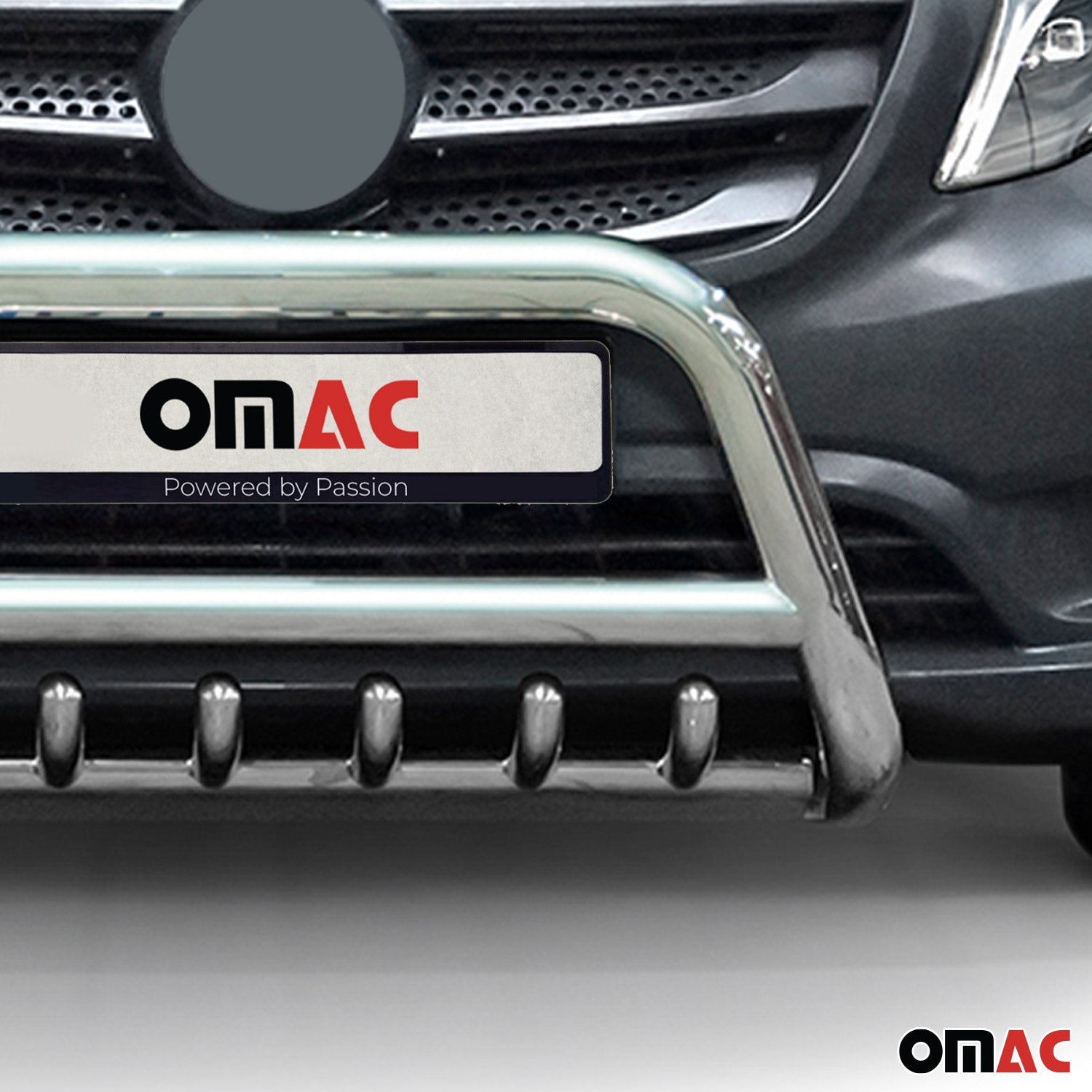 Frontbügel Frontschutzbügel für Mercedes Vito W447 2014-2019 Stahl ABE Silber