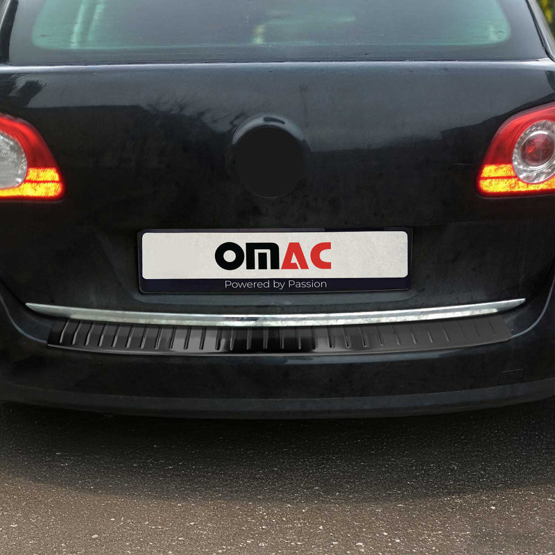 Ladekantenschutz Stoßstange für VW Passat Variant B7 2010-2015 Gebürstet Dunkel