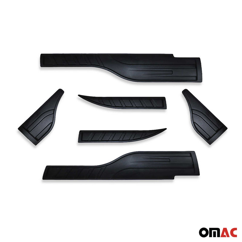 Türschutzleisten Seitenschutz für VW Amarok  2023-2025 ABS Schwarz 6tlg