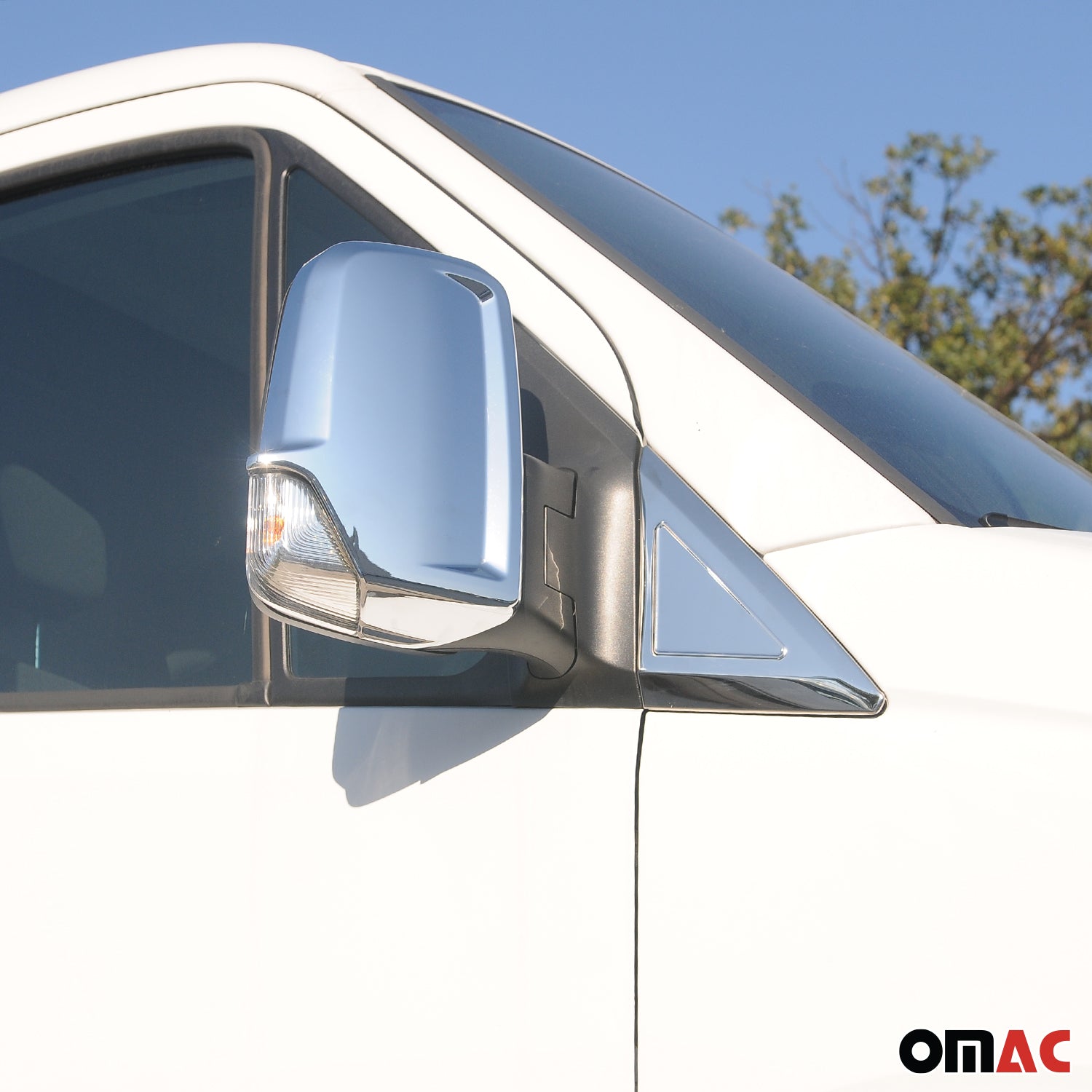 Fensterdreieck Fensterleisten für Mercedes Sprinter W907 2018-2026 Edelstahl 2x