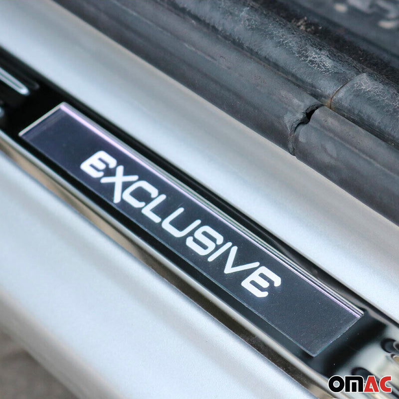 Einstiegsleisten Türschweller Exclusive für Mercedes A Klasse 2004-2022 Chrom 4x
