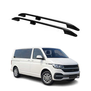 Dachreling Relingträger für VW Transporter T7 2023-2026 L1 kurzer Schwarz 2 tlg