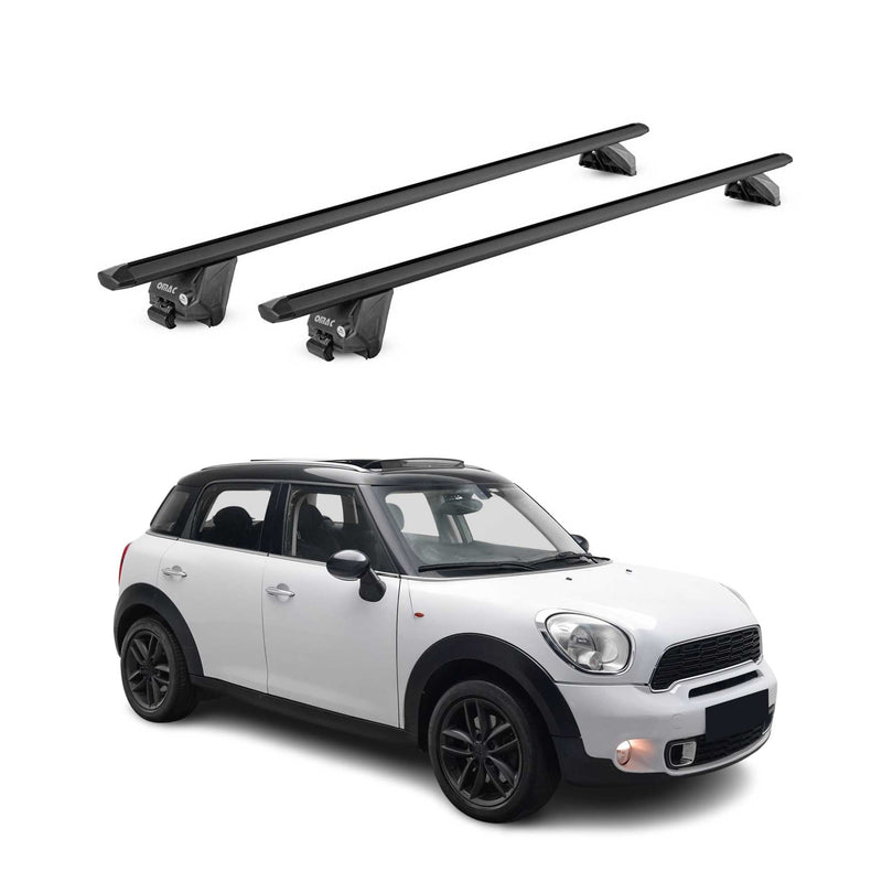 Dachträger Grundtäger für Mini Countryman R60 F60 2010-23 100kg Alu ABE Schwarz
