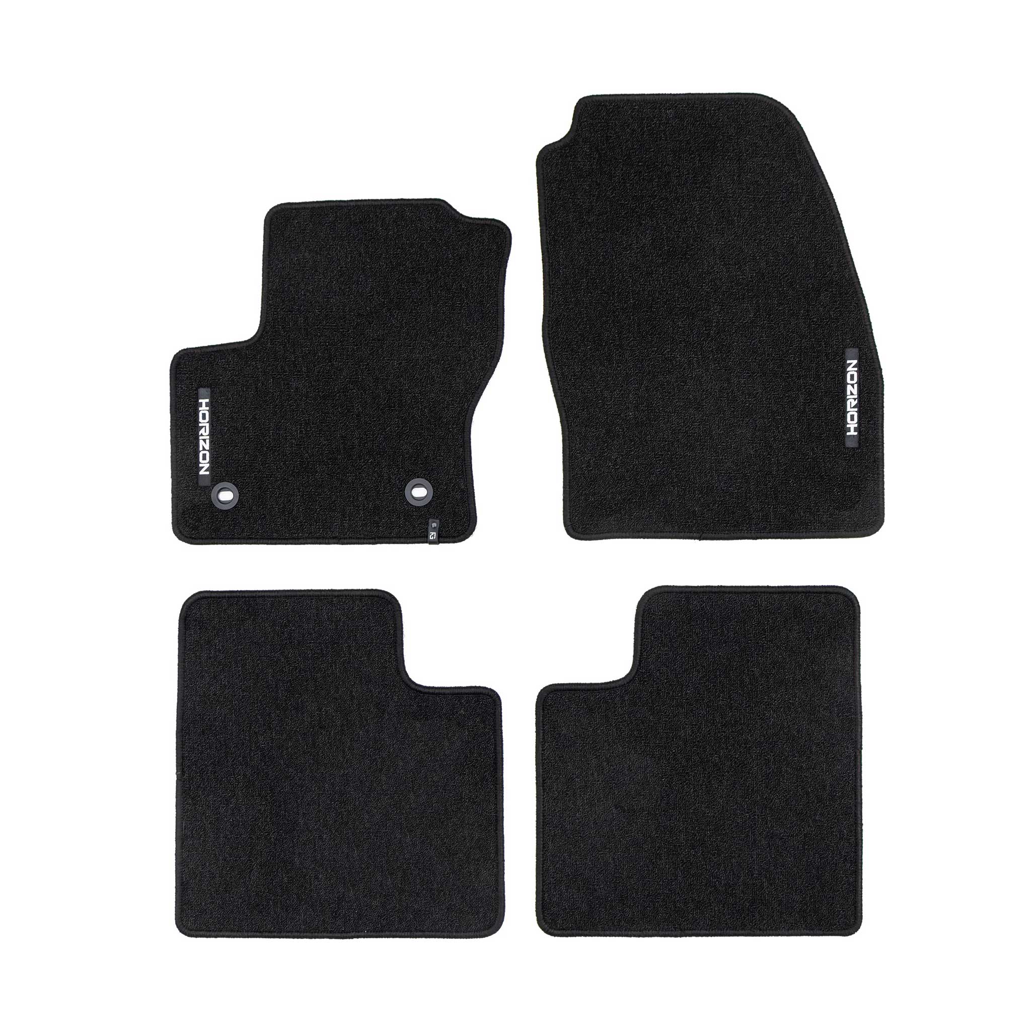 Velours Fußmatten für Ford Grand C-Max II 2010-15 Pre-FL Autoteppich Automatten