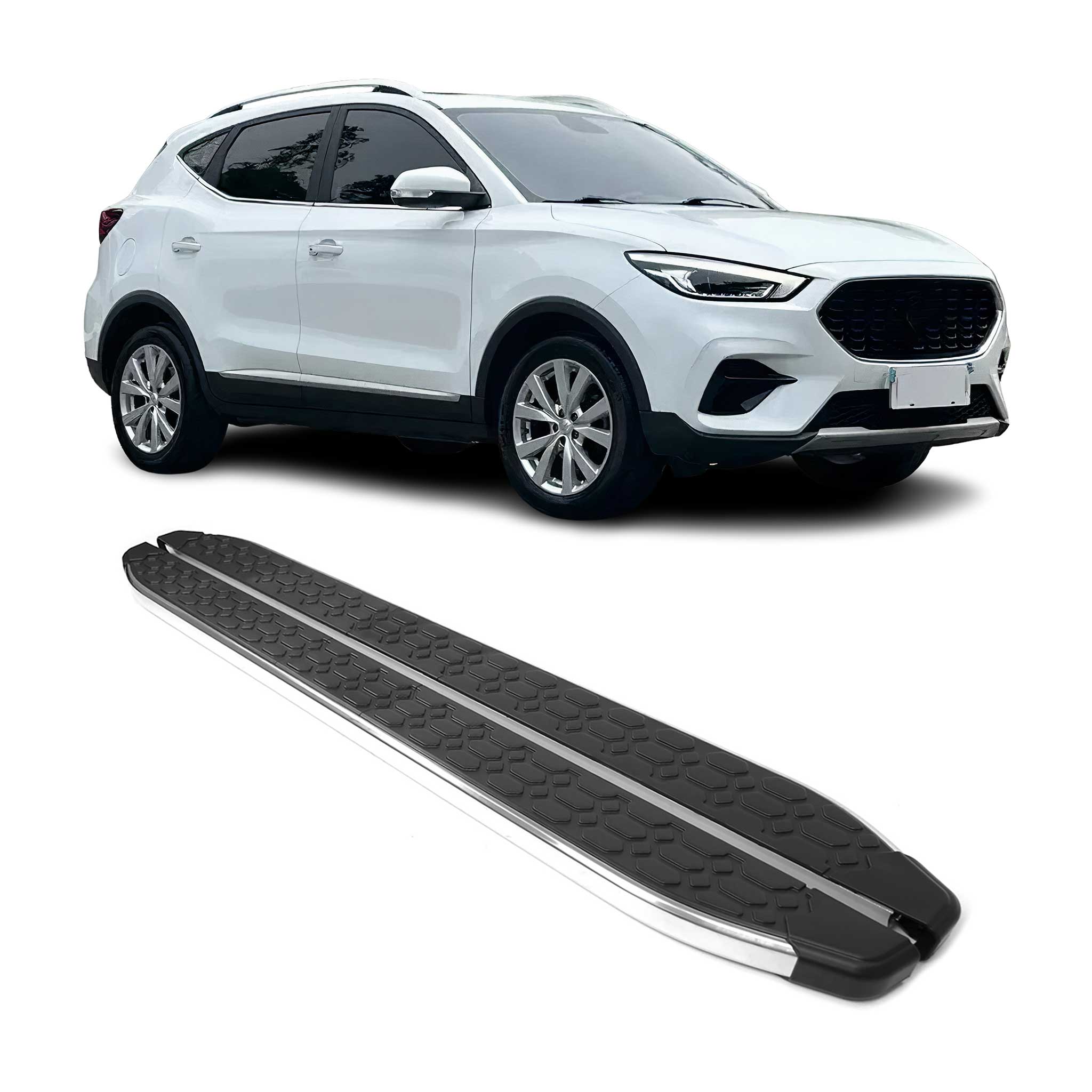 Trittbretter Seitenschweller für MG ZS 2017-2026 Edelstahl Chrom 2 tlg