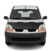 Haubenbra Steinschlagschutz für Renault Kangoo Facelift 2004-2008 Schwarz Halb