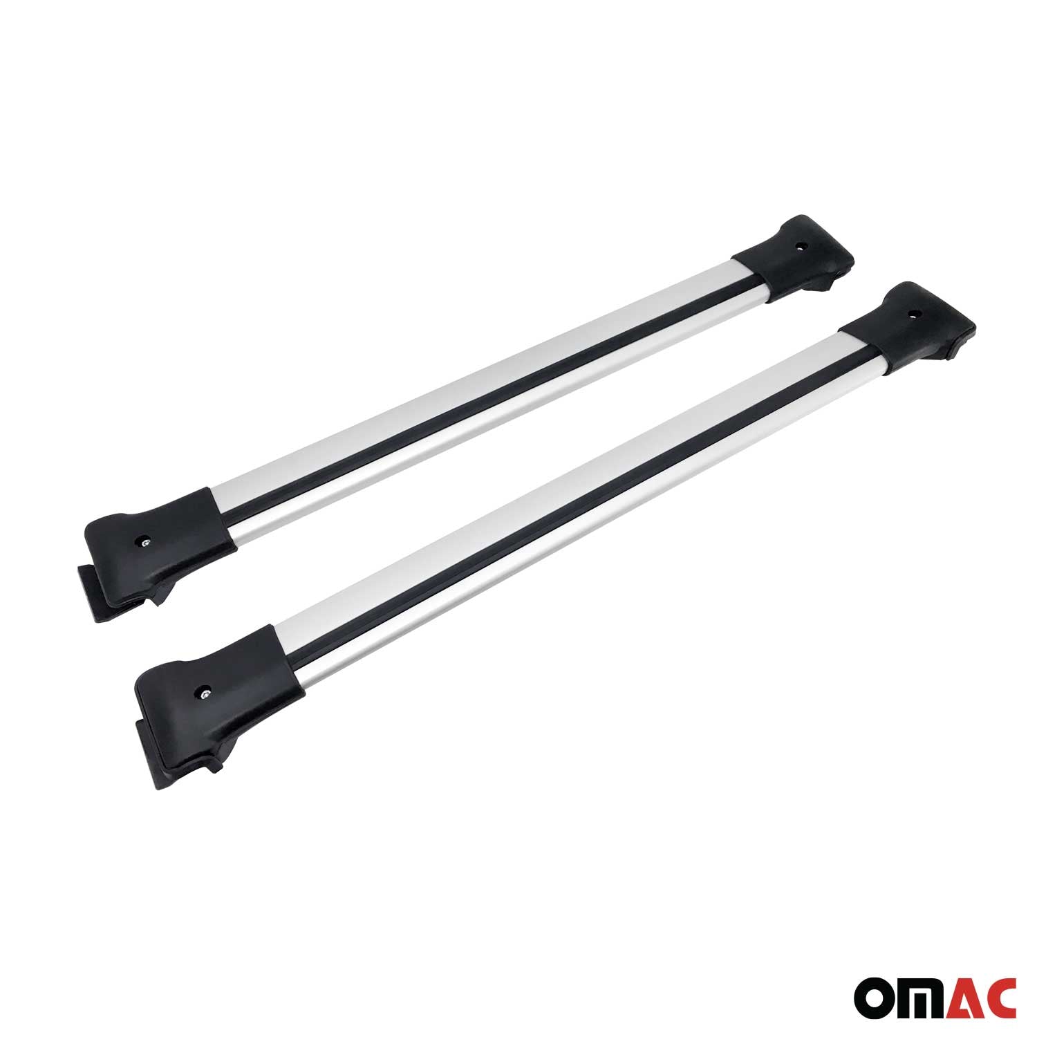 Dachträger Grundtäger für Dacia Duster mk1 2014-2017 FL 75kg Alu Silber 2 tlg