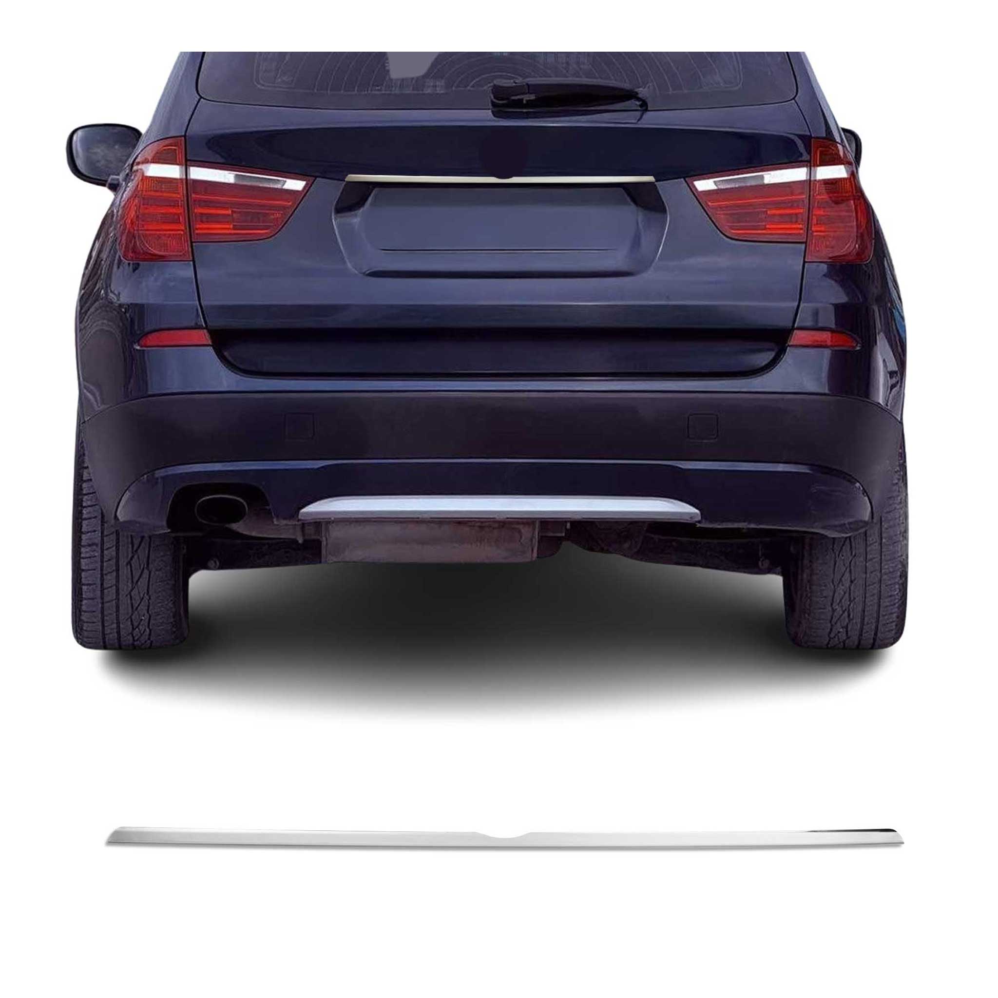 Heckklappe Kofferraumöffner Griff für BMW X3 F25 2010-2017 Edelstahl Chrom