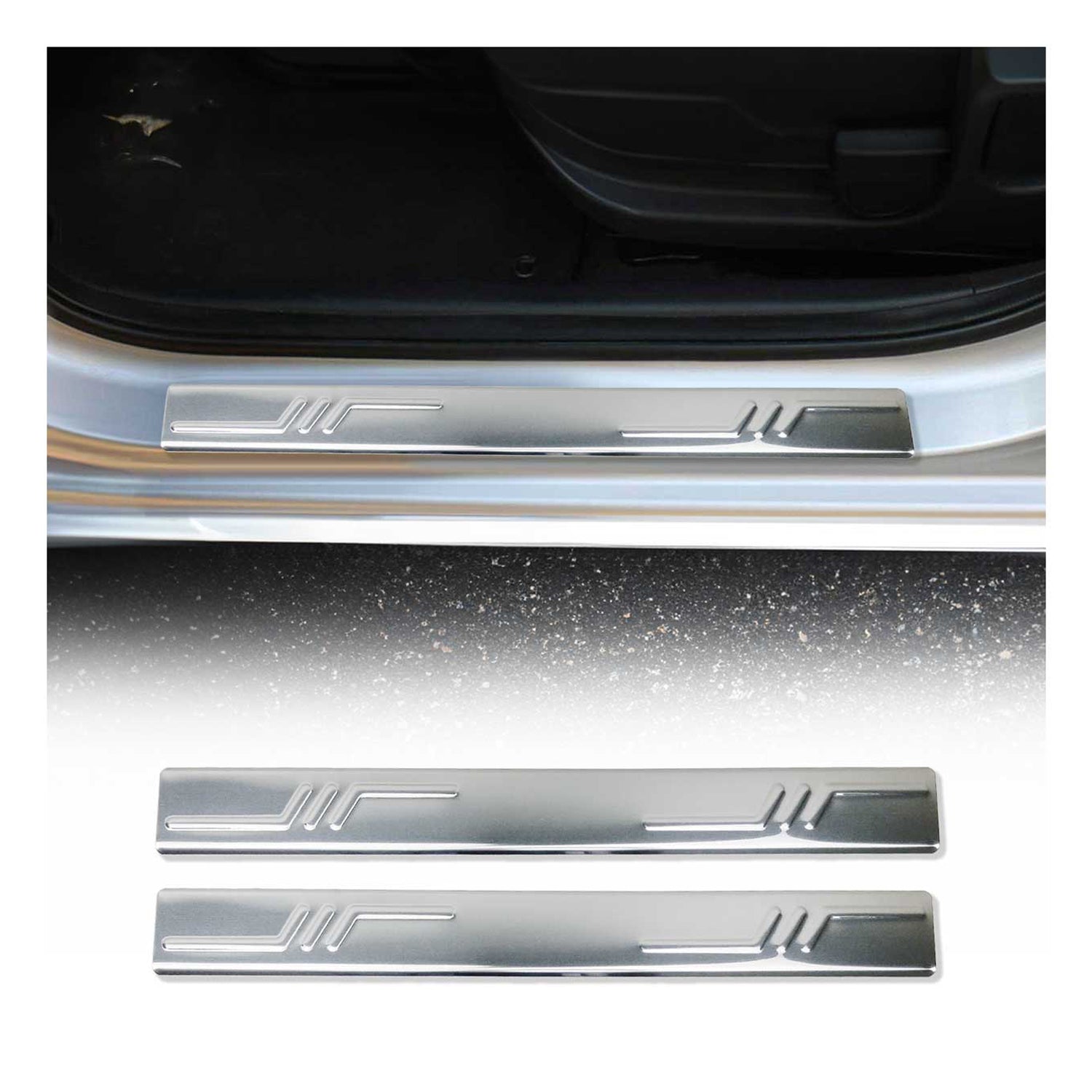 Einstiegsleisten Türschweller für Opel Astra H 2004-2010 Edelstahl Chrom 2tlg