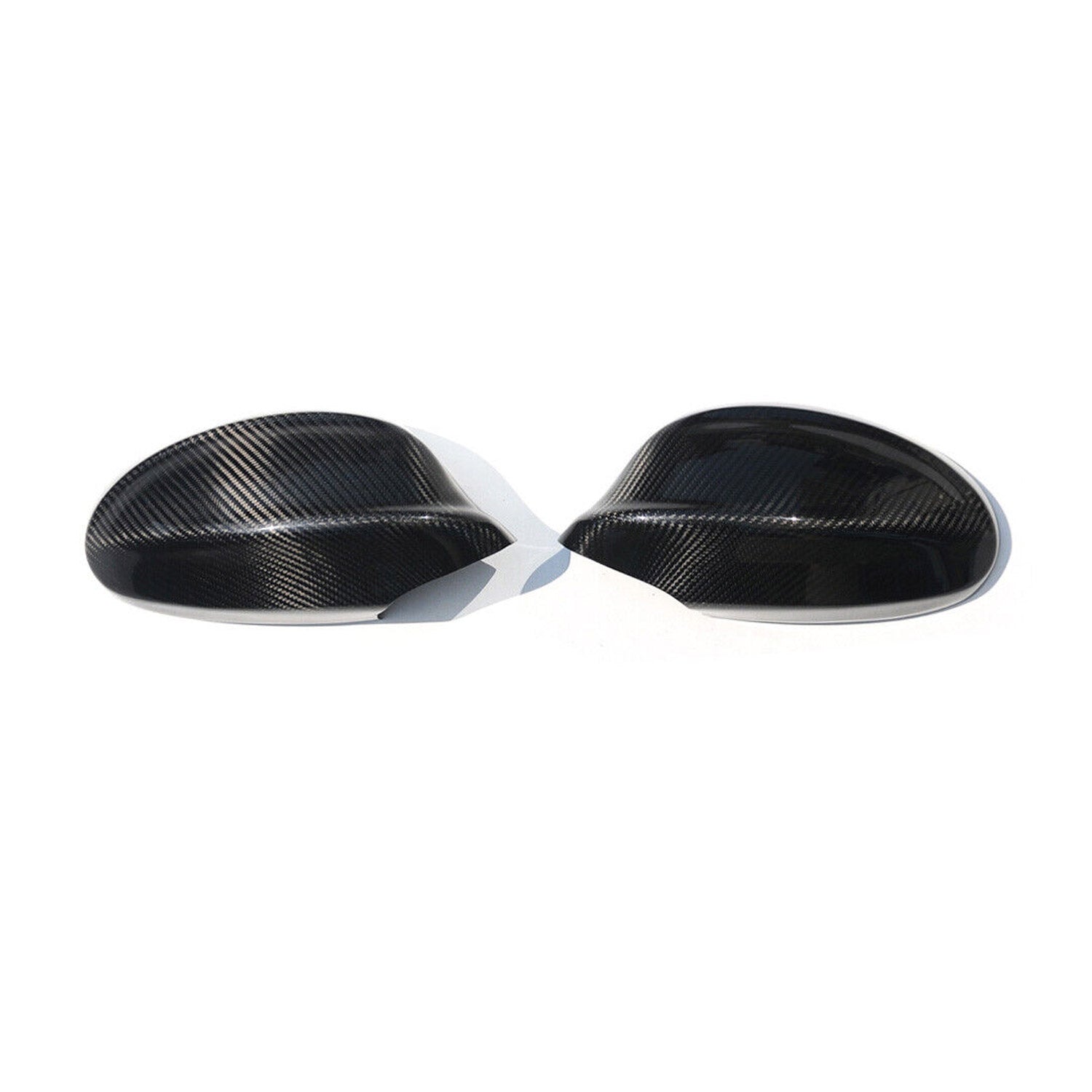 Spiegelkappen Spiegelabdeckung für BMW 3er E90 E91 2005-2013 Echt Carbon Schwarz