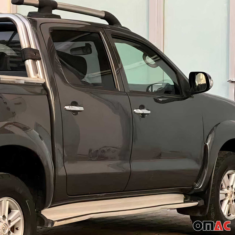 Türgriff Blende Türgriffkappen für Toyota Hilux 2005-2015 4-Tür Edelstahl 8x
