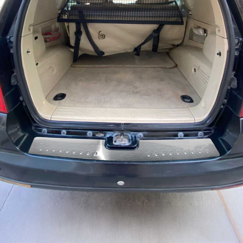 Ladekantenschutz Stoßstangenschutz für Ssangyong Rexton 2006-12 Chrom Gebürstet