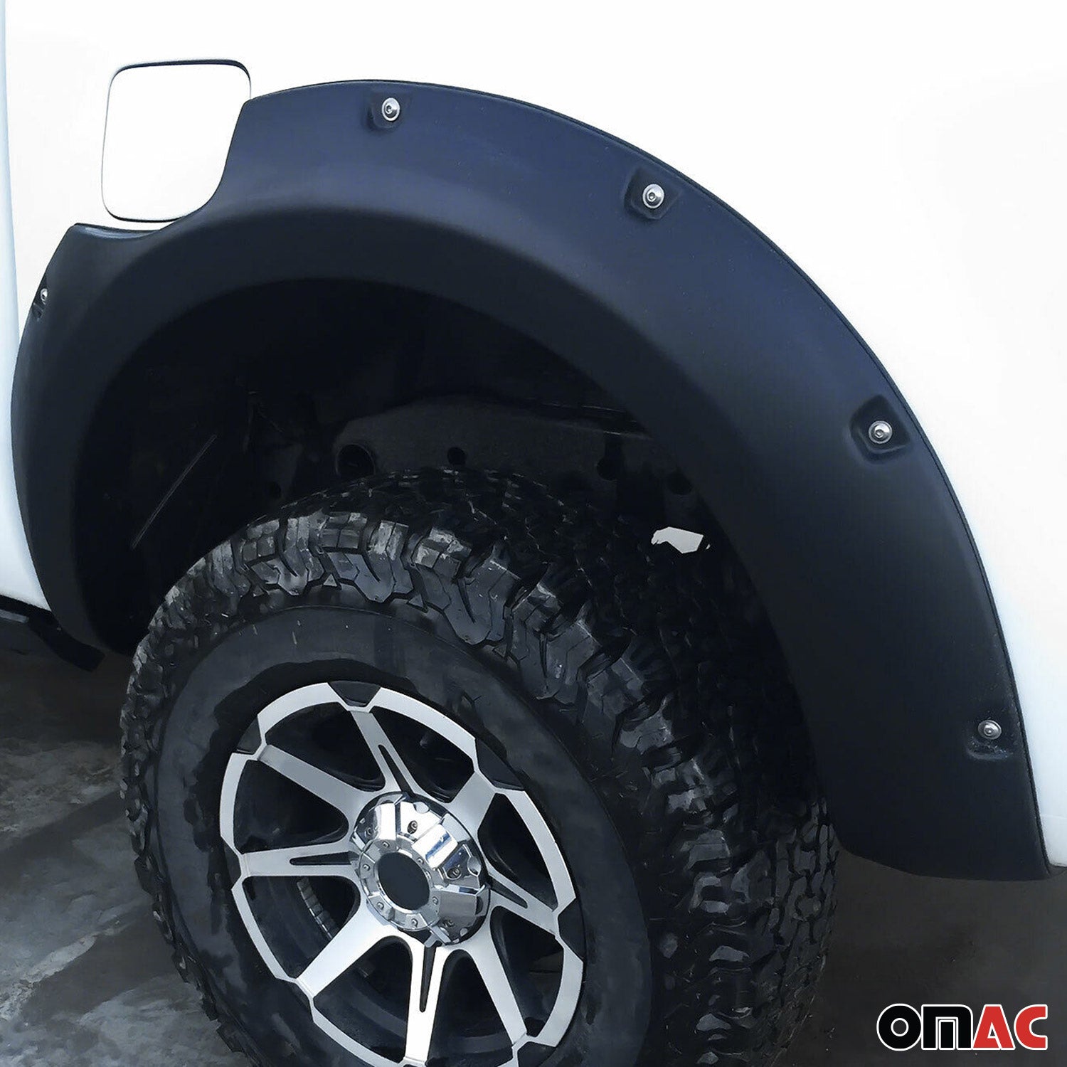 Radläufe Kotflügel Verbreiterung für Ford Ranger 2015-2024 ABS Silber 4tlg