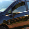 Spiegelkappen Spiegelabdeckung für Ford Fiesta / B-Max 2008-2017 Dark Chrom ABS