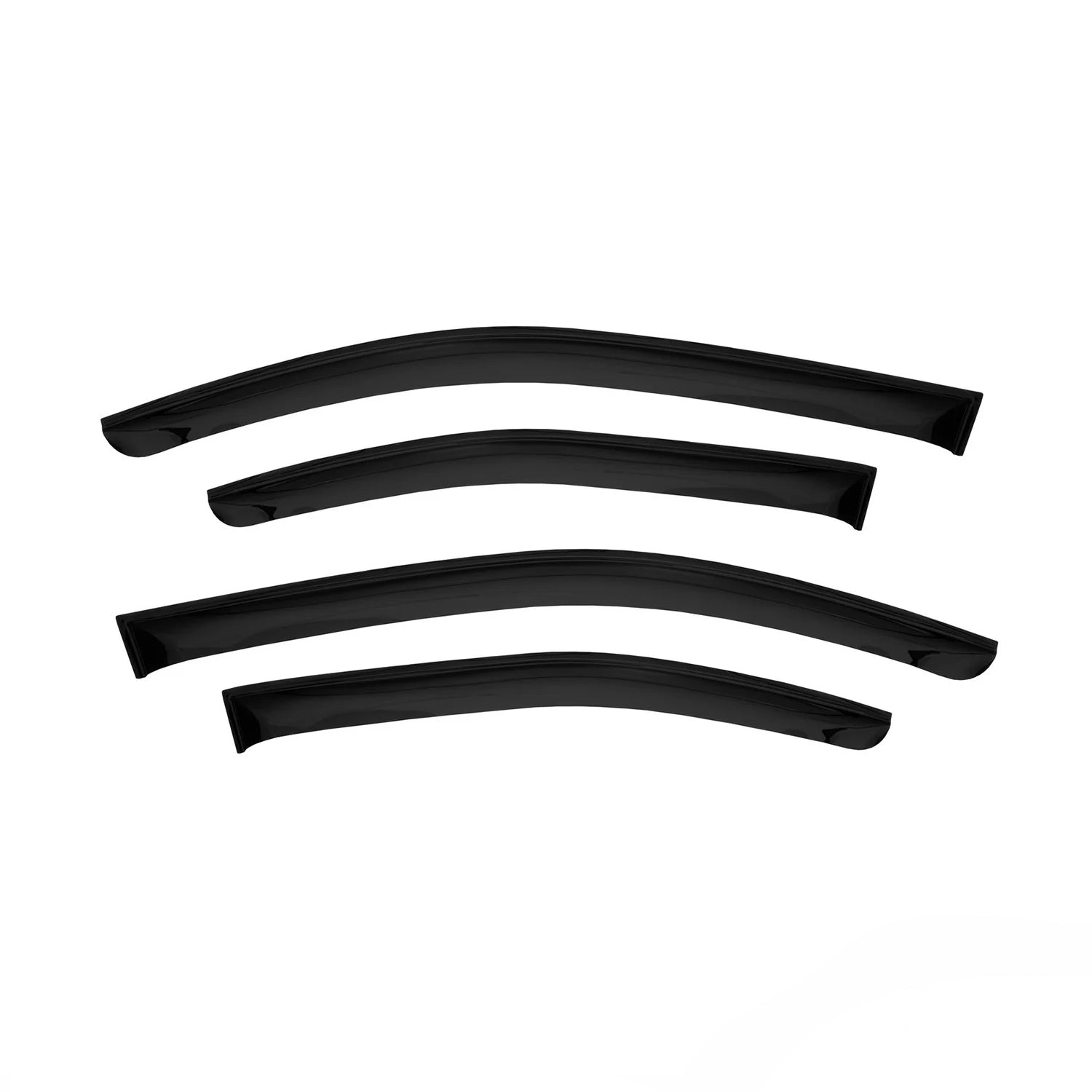 4x Windabweiser Regenabweiser für Skoda Octavia 2019-2025 Acryl Dunkel