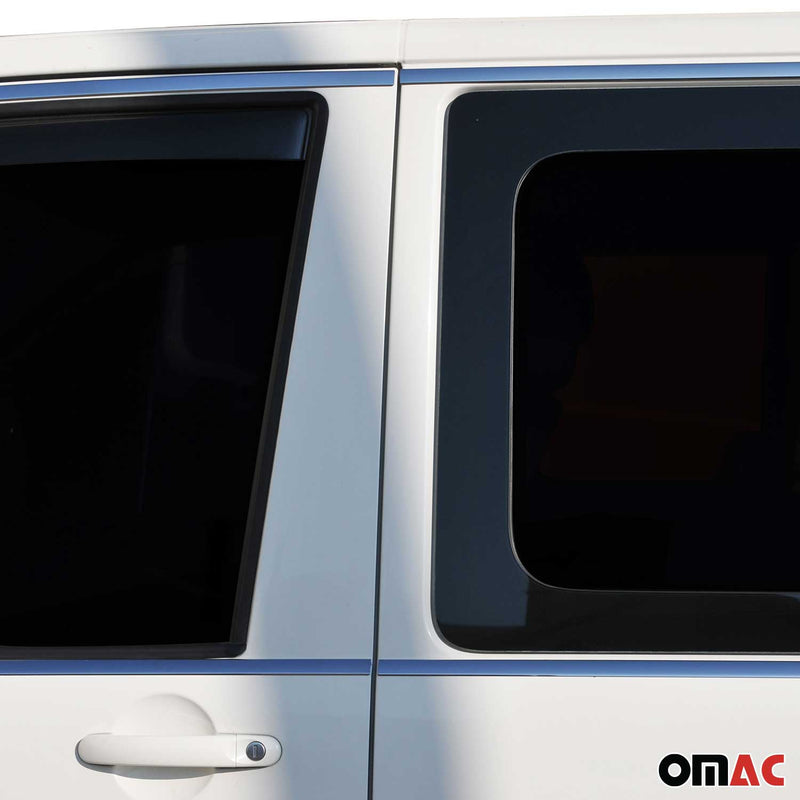 Fensterleisten Zierleisten für VW Caravelle T5 2003-2015 Kurzer Einzelschiebetür