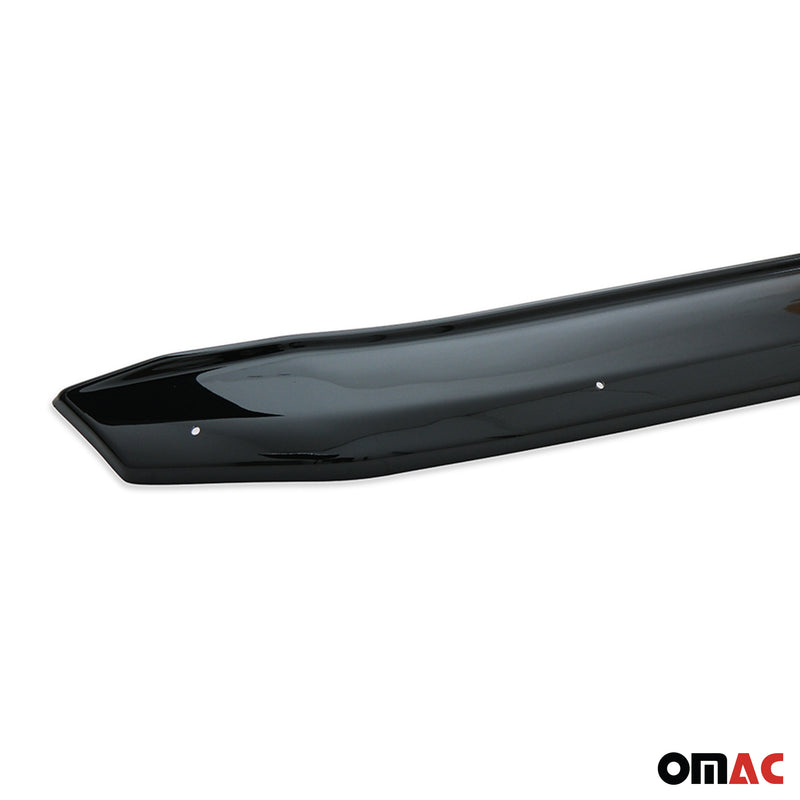 Motorhaube Deflektor Insekten für Dacia Duster mk3 2024-2025 ABS Schwarz