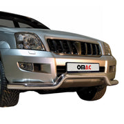Frontbügel Frontschutzbügel für Toyota Land Cruiser 120 2003-2009 Silber ABE