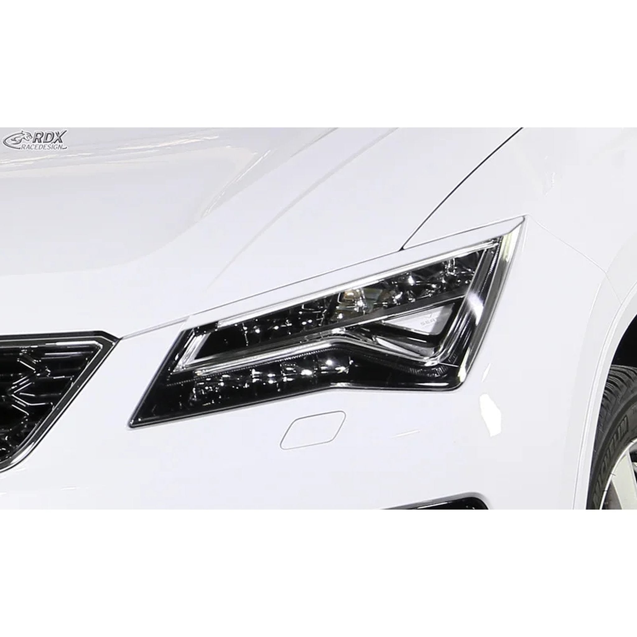 RDX Scheinwerferblenden für Seat Ateca & Cupra Ateca 2016-2021 ABS TÜV