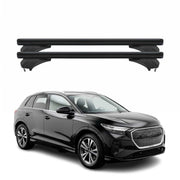 Menabo Dachträger Grundtäger für Audi Q4 E-Tron 2021-2026 Aluminium Schwarz 2tlg
