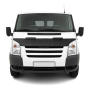 Haubenbra Steinschlagschutz für Ford Transit Facelift 2006-14 Schwarz Halb