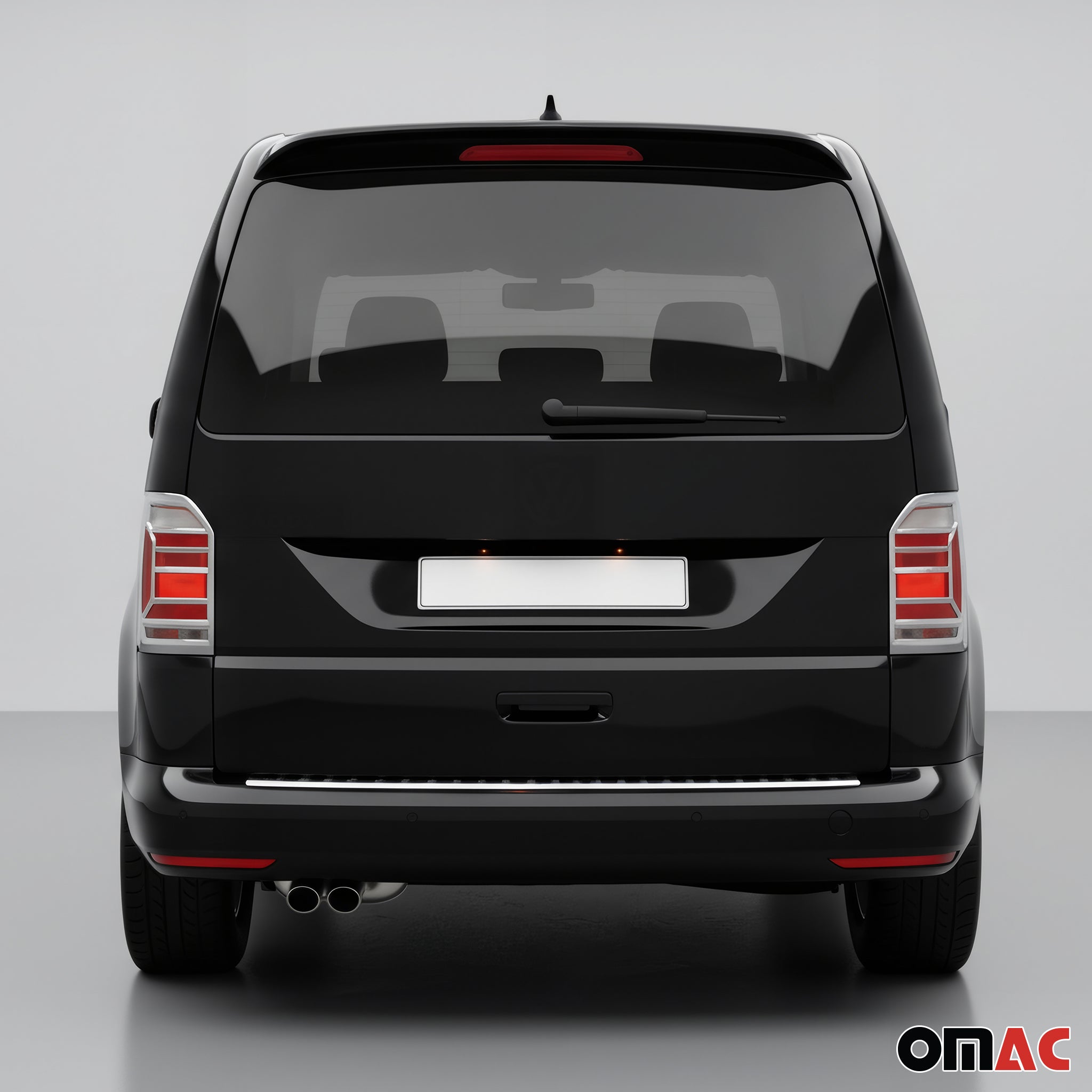 Rücklicht Leisten Heckleuchte für VW Caddy 2015-2020 Chrom ABS Silber 2tlg