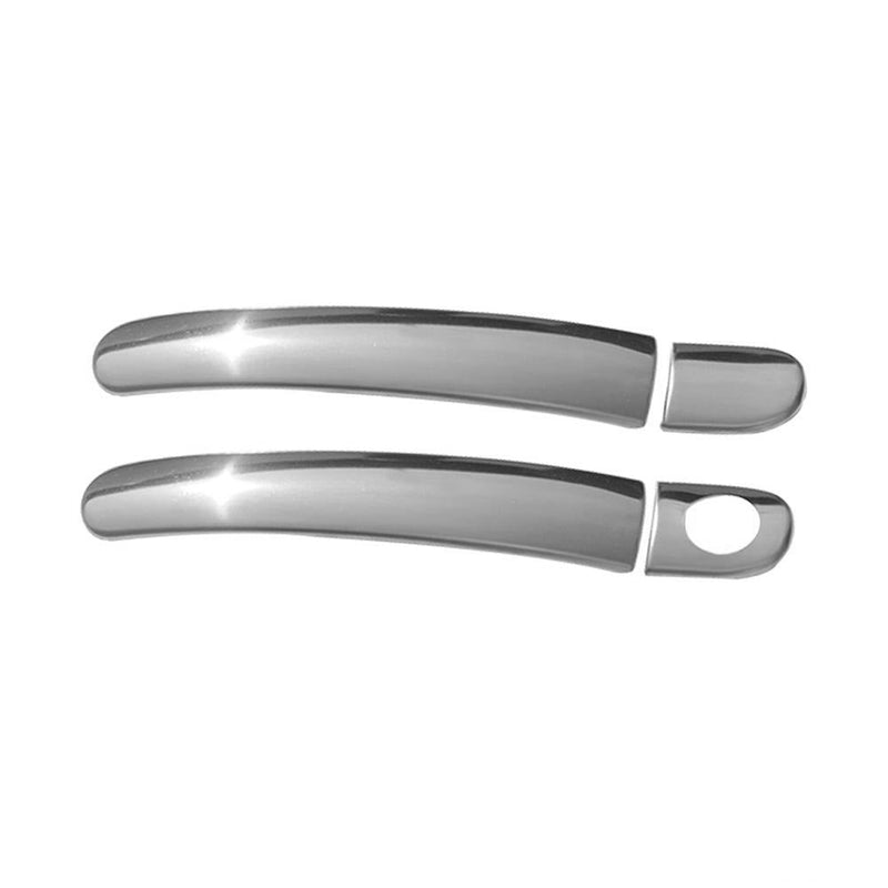 Türgriff Blende Türgriff Abdeckung für VW Polo Lupo 2-Tür Edelstahl Silber 4tlg